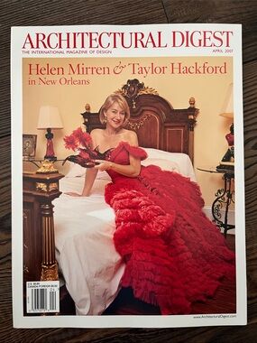 Architectural Digest Helen Mirren & Taylor Hackford